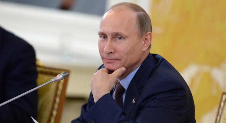 Russian president Vladimir Putin accused the west of nuclear blackmail in an address to the country Wednesday.