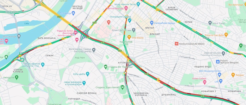 Sve gde je crveno i bordo, tu su najveće gužve 