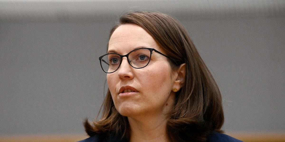 Magdalena Rzeczkowska, minister finansów. 