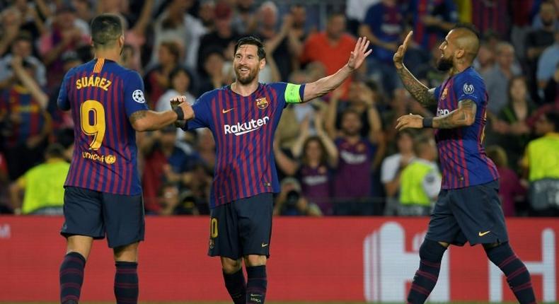 Lionel Messi underlined his and Barcelona's Champions League credentials with a hat-trick in their group stage opener against PSV