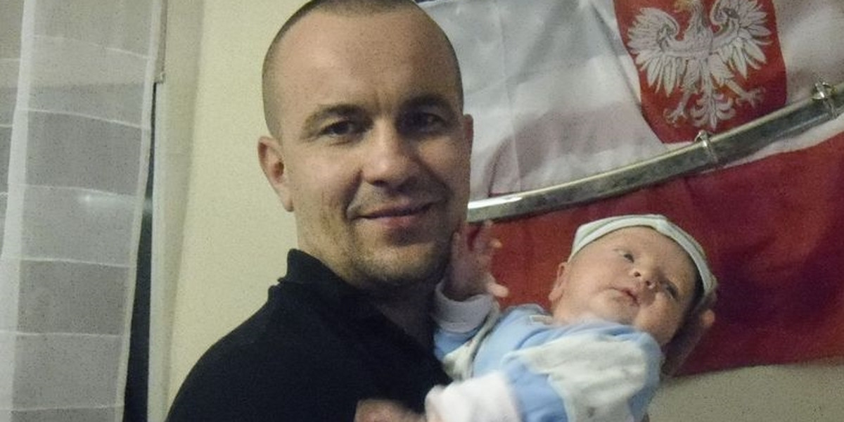 Polski żołnierz nazwał syna imieniem Amerykanina, który uratował mu życie