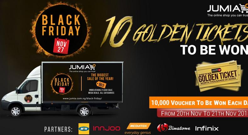 Golden tickets, 20,000 voucher up for grabs