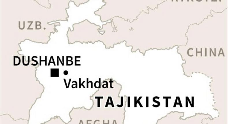 The prison in Vakhdat, 17 kilometres (11 miles) east of the capital Dushanbe, holds 1,500 inmates