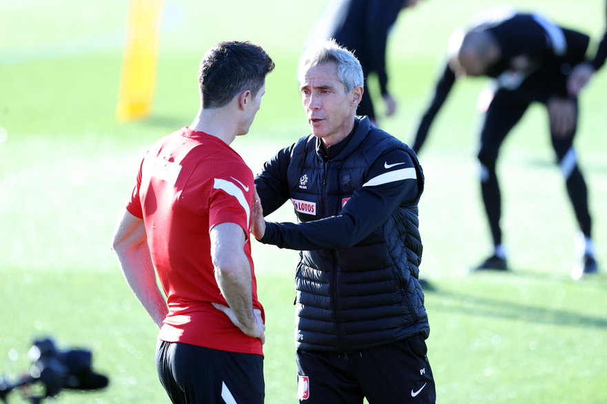 Robert Lewandowski i Paulo Sousa