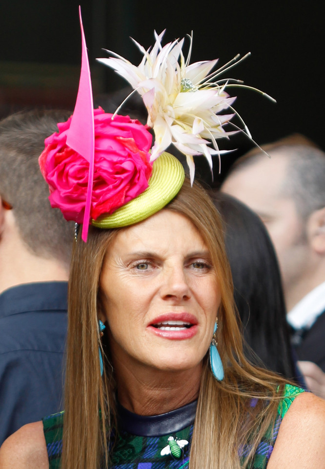 Anna Dello Russo na Milan Fashion Week