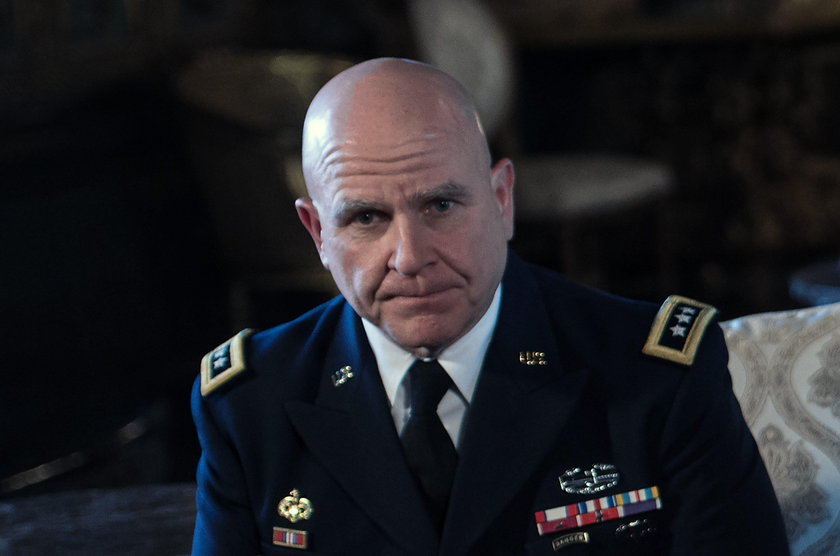 Trump i generał Herbert Raymond McMaster 