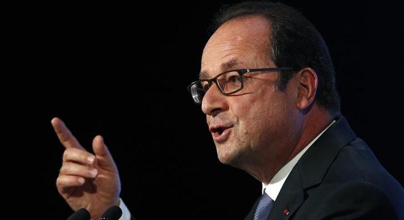France's Hollande gives clearest hint at quest for second term