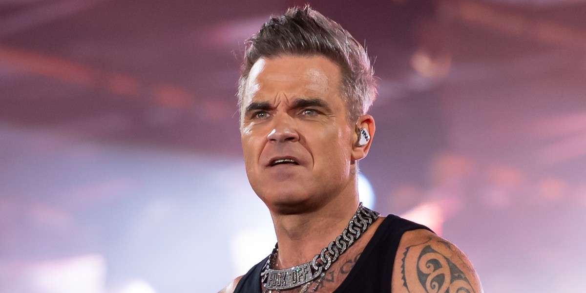 Monachium. Robbie Williams zwymiotował podczas koncertu.