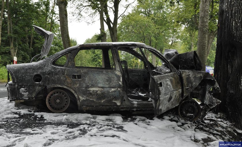 Wypadek na trasie Lidzbark Warmiński-Orneta