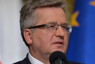 WARSZAWA PREZYDENT KOMOROWSKI KONFERENCJA