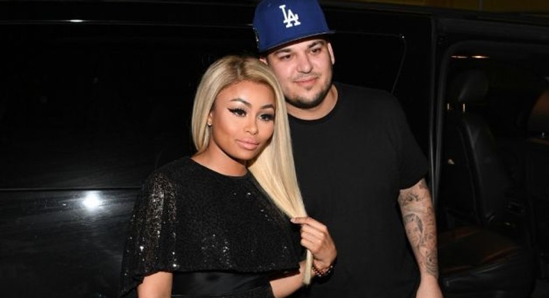 Rob Kardashian Blac Chyna engaged