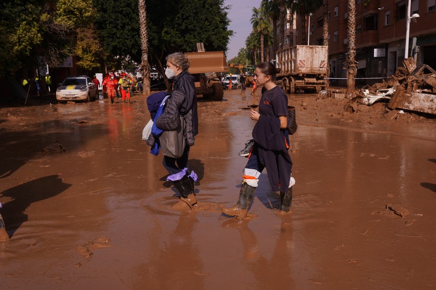 Predgrađe Valensije Kataroha nakon poplava 5. novembra