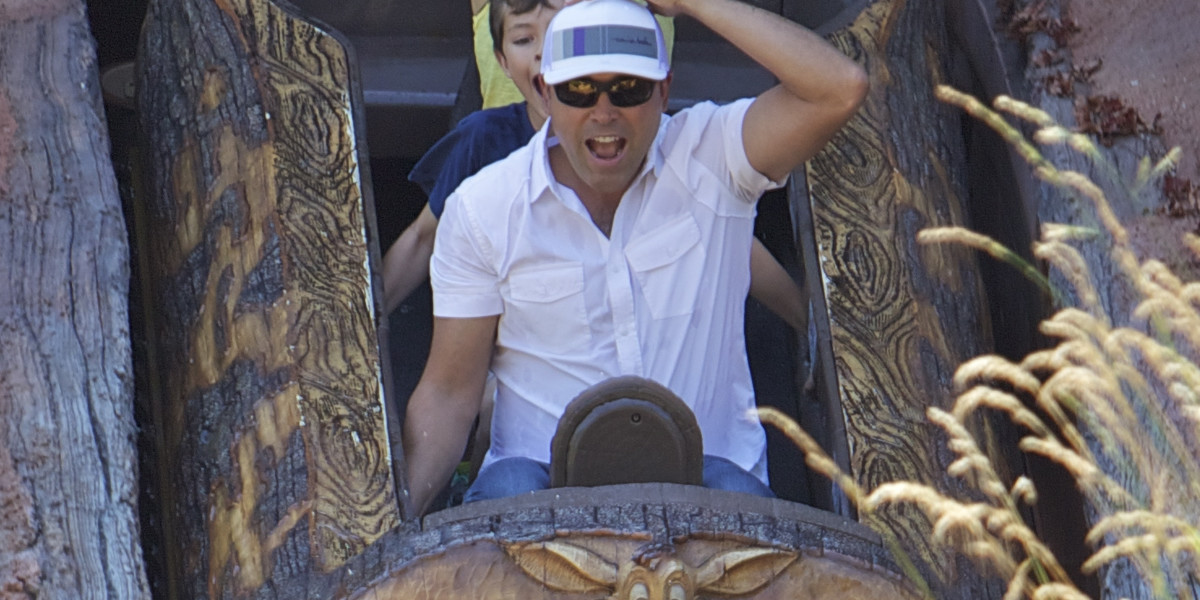 Oscar de la Hoya w Disneylandzie