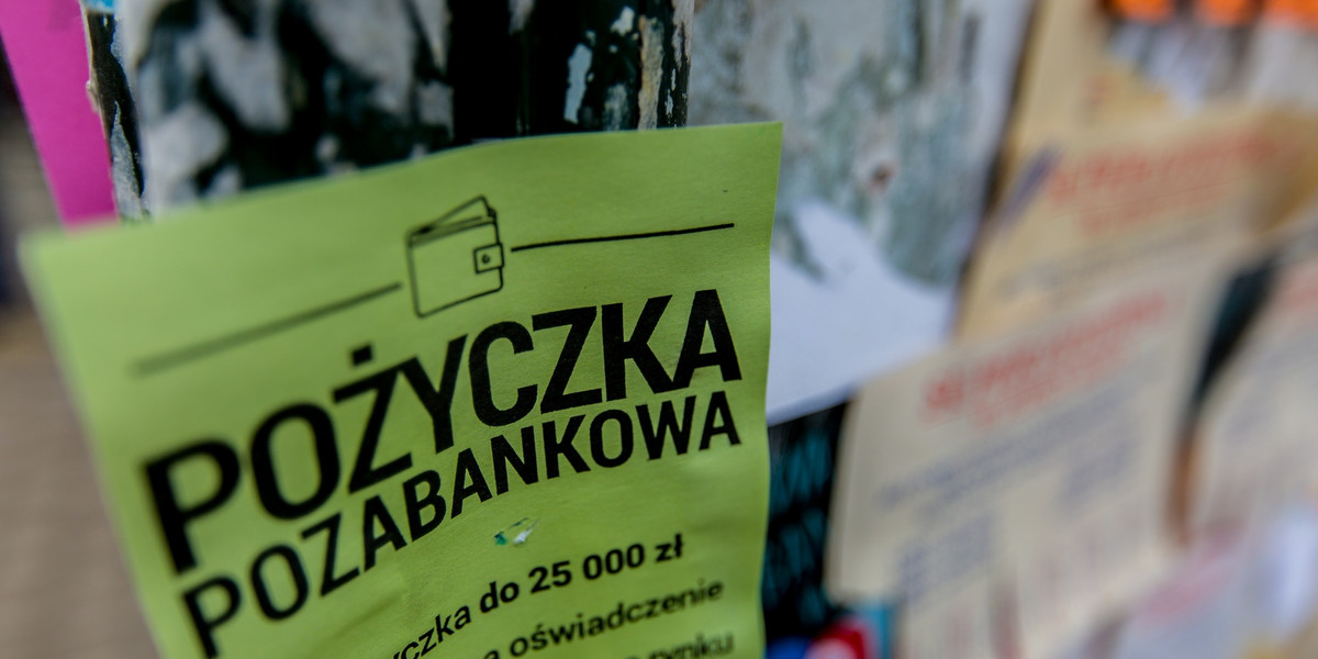 W Polsce działa niemal 400 firm oferujących pożyczki pozabankowe