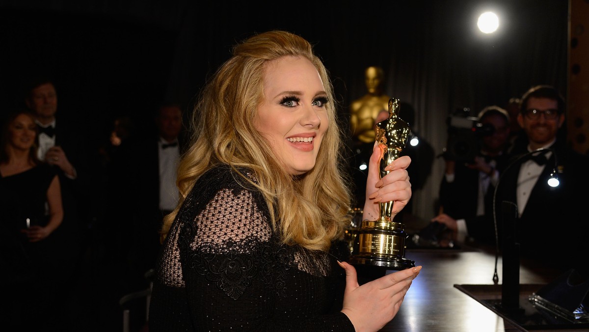 Adele została laureatką Oscara za najlepszy utwór muzyczny do filmu "Skyfall".