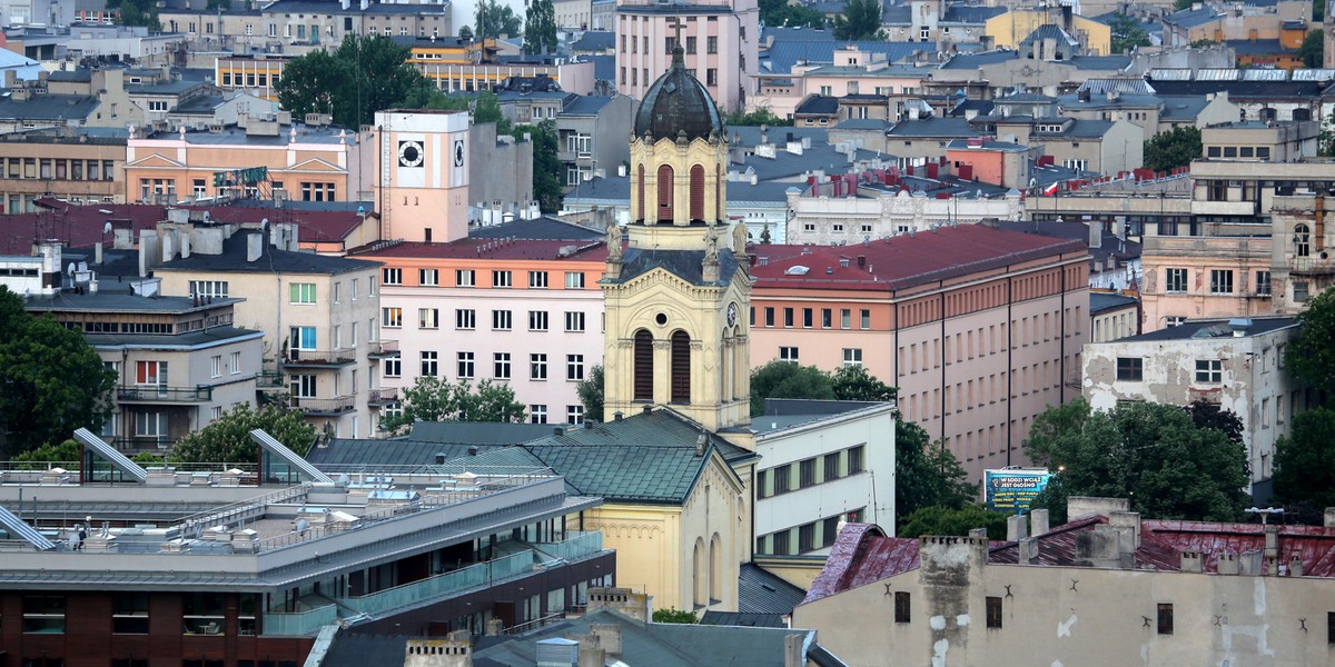 Panorama Łodzi