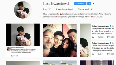 Córka Lewandowskich ma już swoje konto na Instagramie