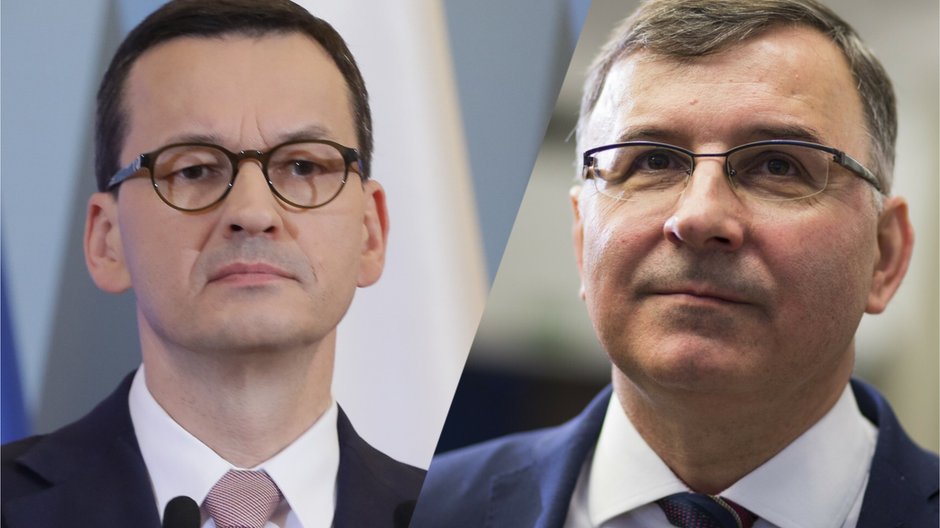 Mateusz Morawiecki i Zbigniew Jagiełło