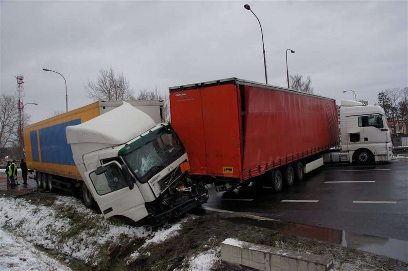 Wypadek na krajowej trójce