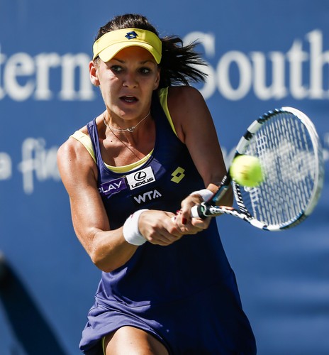 Nowa sukienka przynosi szczęście Agnieszce Radwańskiej