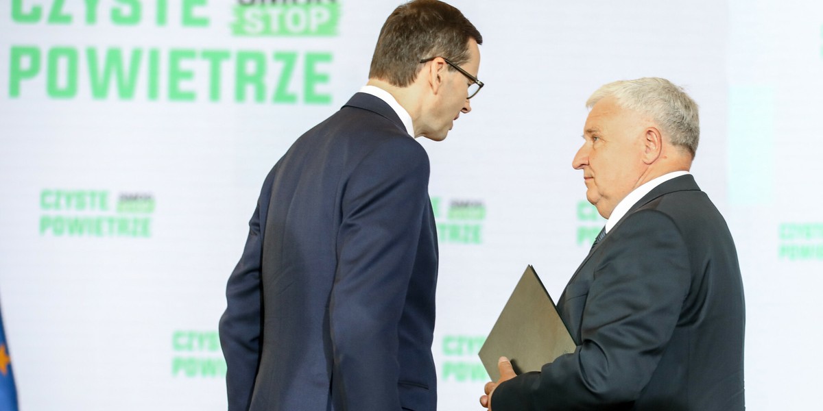 Mateusz Morawiecki i Kazimierz Kujda