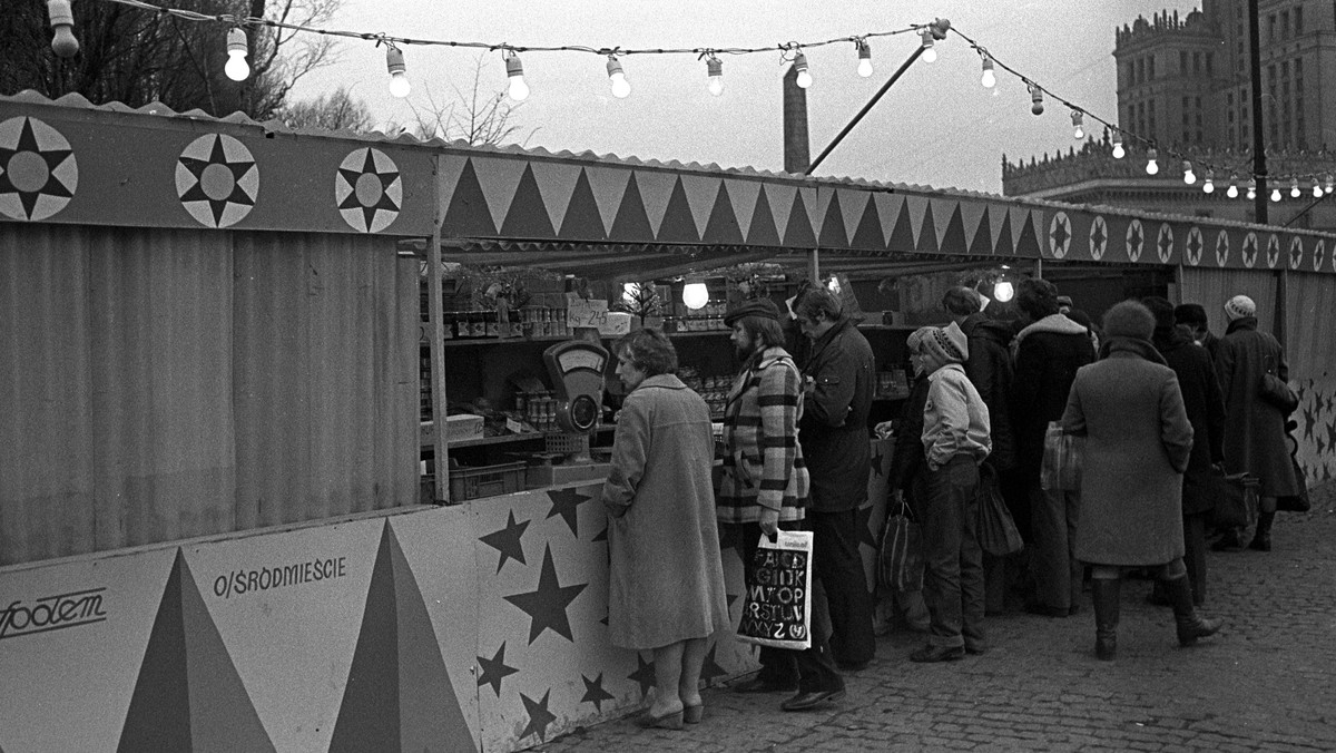 Przygotowania do Świąt Bożego Narodzenia, grudzień 1982