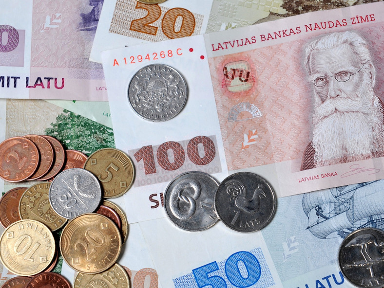 Łotewska waluta- łat