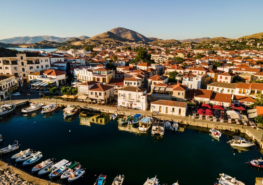 Mirina, glavni grad ostrva Limnos u Grčkoj