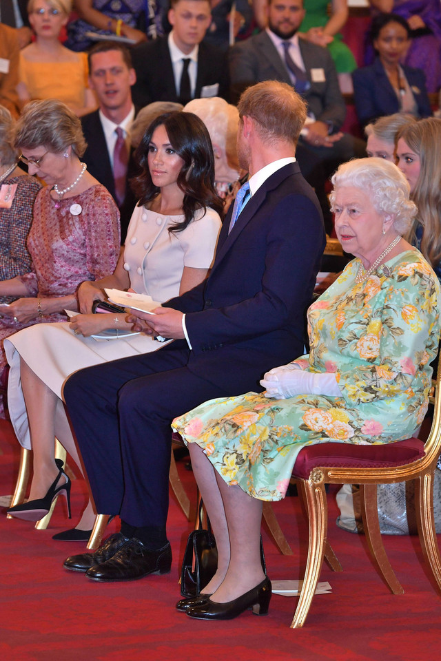 Książę Harry i Meghan Markle na gali rozdania nagród Queen's Young Leaders