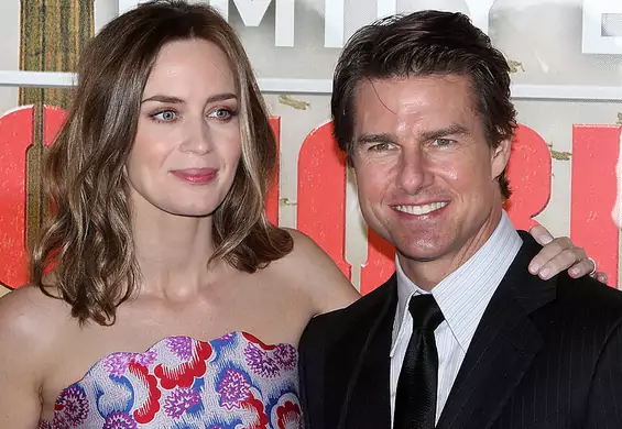 Tom Cruise dał Emily Blunt wulgarną radę. "Przestań być taką c**ą"