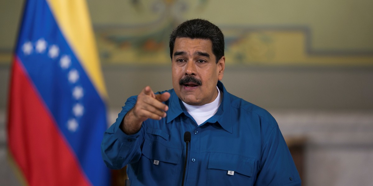 Prezydent Wenezueli Nicolas Maduro