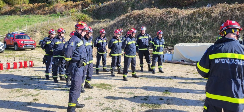 Bajina bašta, pokazna vežba