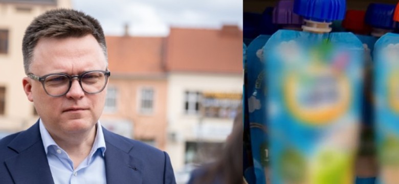 Wódka jak kolorowy mus dla dzieci. Szymon Hołownia oburzony. "Wstyd! Ja w tej sprawie nie odpuszczę"