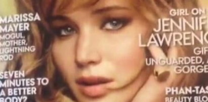 Okładka "Vogue'a" z Jennifer Lawrence
