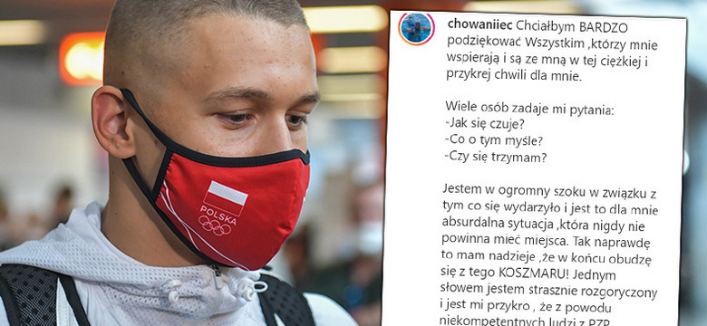 Mateusz Chowaniec krytykuje Polski Związek Pływacki. "To niekompetentni ludzie"