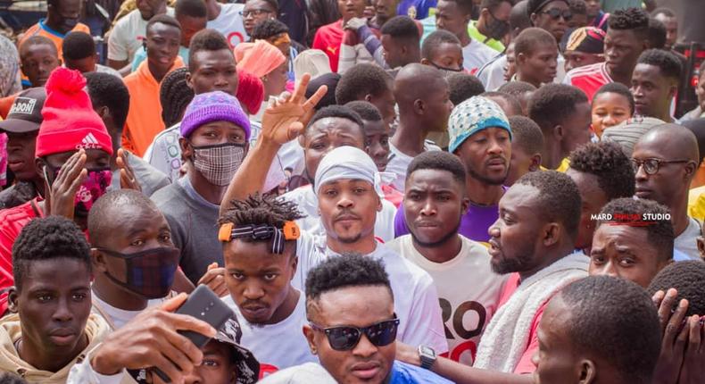 Maccasio makes physical, mental health a priority as he holds massive health walk in Tamale