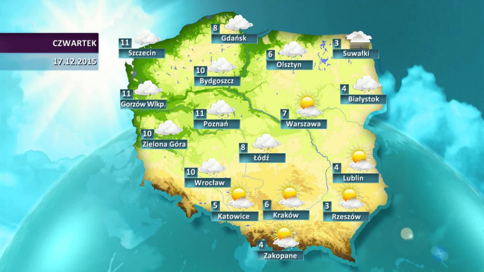 Jaka pogoda w czwartek? Sprawdź prognozę