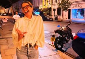 Nataša Ninković sa sinom u Londonu