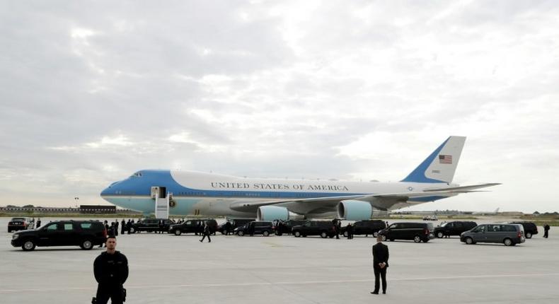 Air Force One is actually two planes -- one for the president and a spare