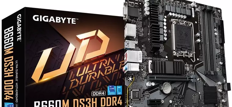 Płyta główna dla oszczędnych. Gigabyte B660 DS3H DDR4 w promocji