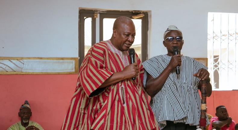 Bole Chiefs canvases vote for Mahama