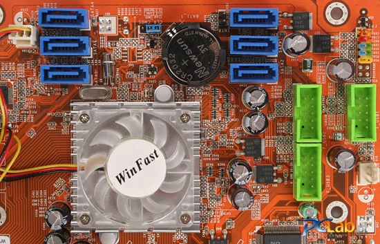 WinFast N570SM2AA – układ chłodzenia - chipset