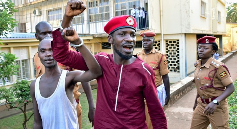 Opposition figurehead Bobi Wine was arrested on April 29 over an allegedly illegal protest last year