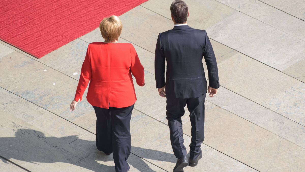 Spięcie na linii Merkel-Macron. Chodzi o opinię francuskiego prezydenta o NATO