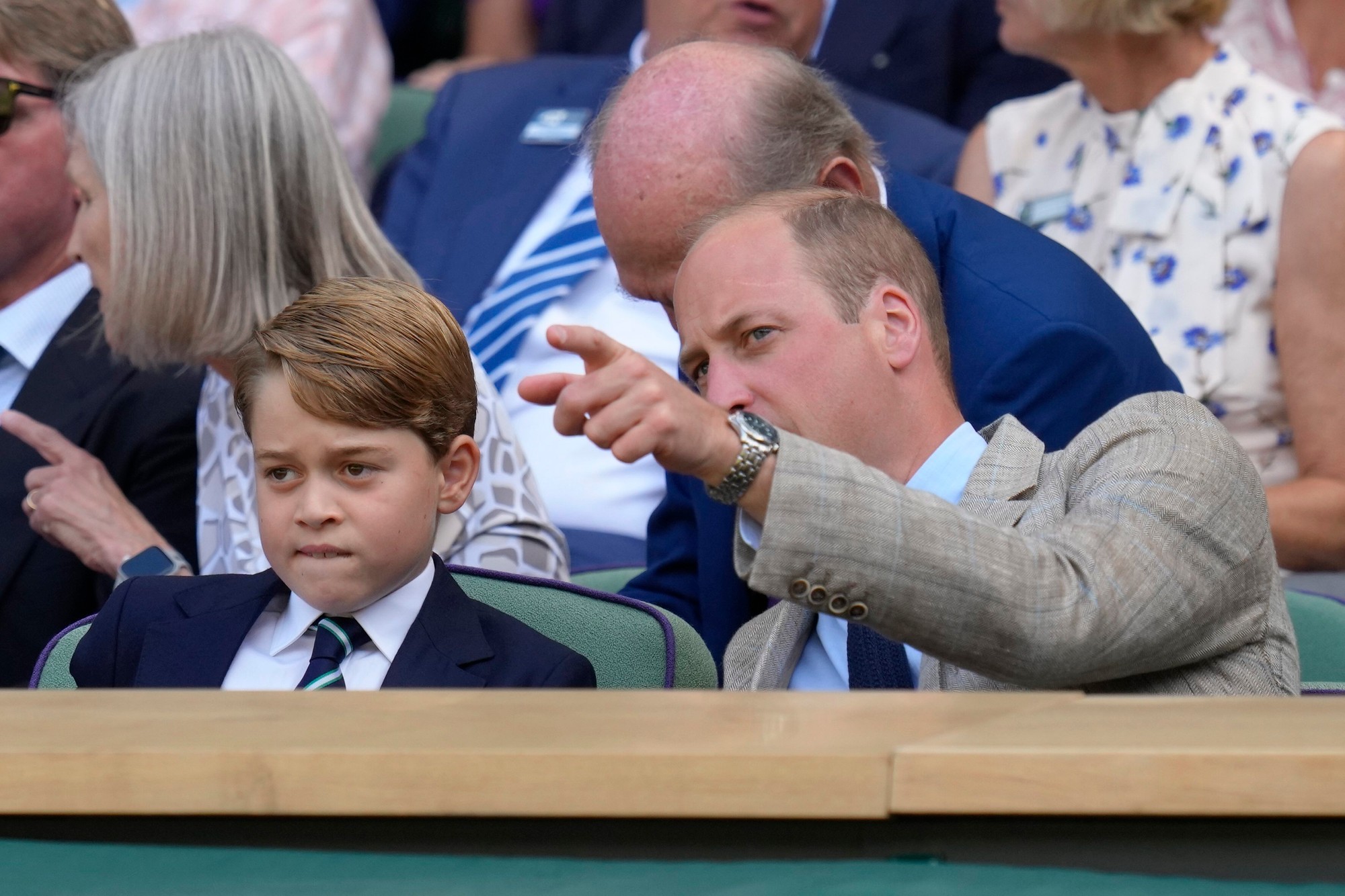 Princ William prišiel na Wimbledon s manželkou aj so synom. 