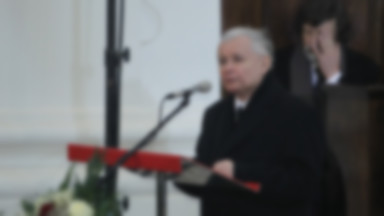 Prezes PiS płakał nad trumną Jadwigi Kaczyńskiej