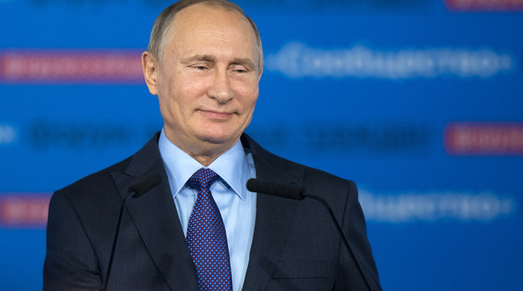 A hírt az orosz elnök jelentette be / Fotó: AFP