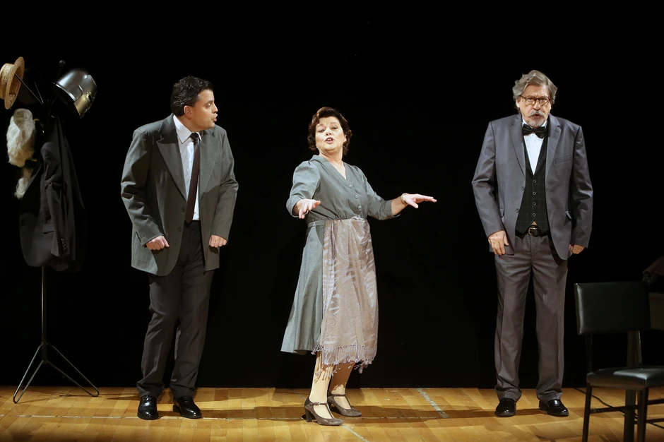 Petar Mihailović, Jelica Sretenović i Milan Caci Mihailović