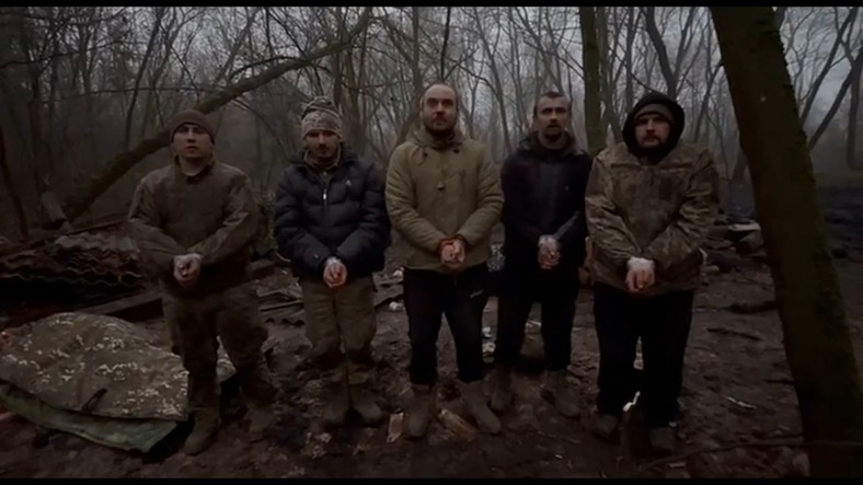 Ukraińscy żołnierze w rosyjskiej niewoli