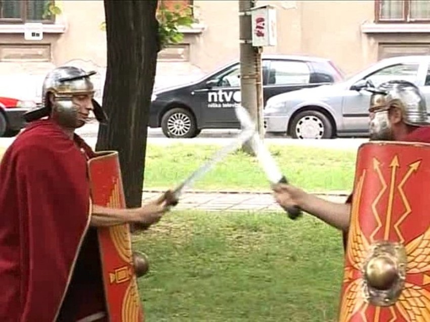 Borba rimskih legionara na ulicama Niša